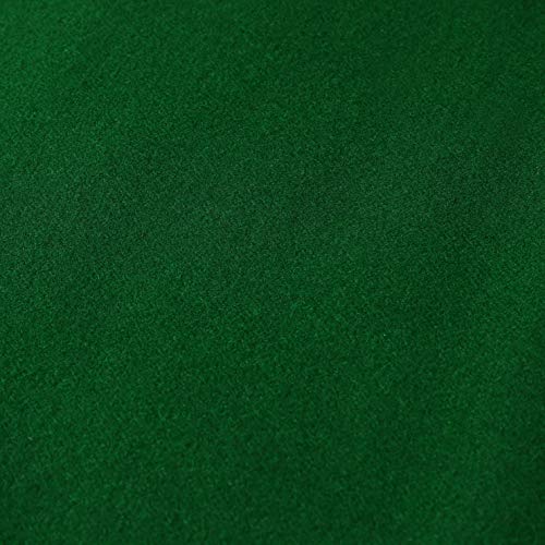MetaBall Billiards Cloth Pool Table Felt for Size 6, 7 or 8 Foot, Color Snooker Green (for USA 7')