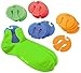 SockStar Sock Clips - Colorful Basic Line Family Pack (20 Clips)