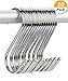 Gikbay Heavy-Duty Stainless Steel, Gardening Tools for Plants, Silver Hanging Hooks Installation Hardware Designed for Any Kitchen (S, 10 Pcs), Small
