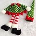 Tenworld 1 PC Polka Dot Hat + Dress Wine Bottle Cover Bags For Christmas Decoration