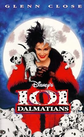 Amazon Com Disney S 101 Dalmatians Vhs Glenn Close Jeff Daniels Joely Richardson Joan Plowright Hugh Laurie Mark Williams John Shrapnel Tim Mcinnerny Hugh Fraser Zohren Weiss Mark Haddigan Michael Percival Stephen Herek Bill