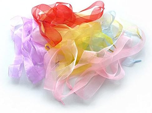 Amazon Haru パステルカラー リボン 靴ひも 6色 12本入り Haru 靴ひも