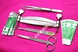 PREMIUM Pitbull Dog Ear Cropping Clamp Guide Tools Kit, Veterinary Instruments