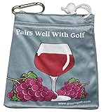 Giggle Golf - Microfiber Wine Tee Bag