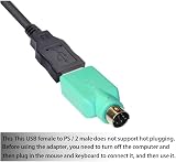 Mr Gadget's Solutions USB Female to PS/2 Male Adapter for Mouse Keyboard view 3