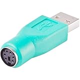 USB Type A Male to PS/2 Female Adapter