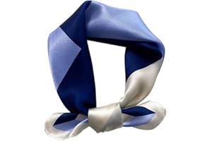 MEISEE 100% Mulberry Silk Scarfs Small Square Scarf 21" x 21" Neck Scarf Breathable Lightweight for Women Gift Packed