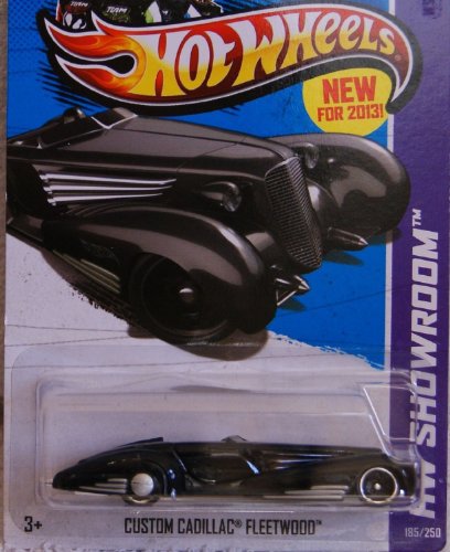 Hot Wheels 2013 HW Showroom Custom Cadillac Fleetwood Black 185/250