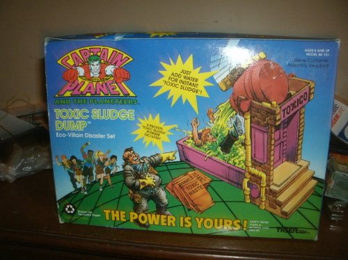 Captain Planet and the Planeteers Toxic Sludge Dump Eco-villain Disaster Set