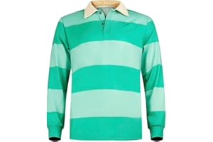 LILLIWEEN Classic Blues Striped Clues Shirt Mens Steve Green Striped Shirt Adult Halloween Costume