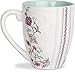Pavilion Gift Company Mark My Words Gigi Floral Butterfly Grandma Coffee Tea Mug, Large, Teal