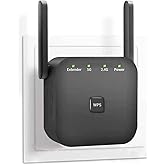 2025 Fastest WiFi Extender, WiFi Repeater, WiFi Booster, Covers Up to 10000 Sq.ft and 60 Devices, Internet Booster - with Eth