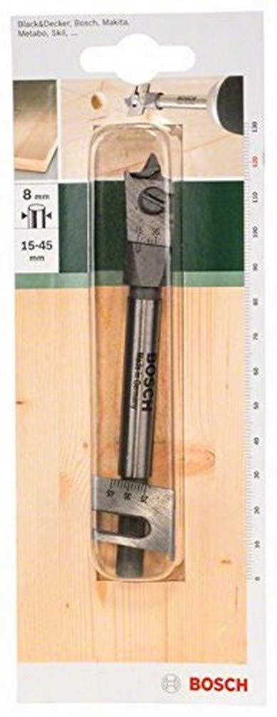 Bosch 2609255277 Adjustable Flat Drill Bit with Diameter 15 - 45mm