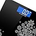 400lb / 180kg Digital Body Weight Bathroom Scale with Step-On Technology and Tempered Right Angle Glass Balance Platform…