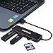 Cateck Ultra Thin USB 3.0 3-Port USB Hub with SD/TF Card Reader Combo