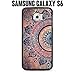 Phone Case Mandala Datura Hippie for Samsung Galaxy S6 SM-G920 Rubber Black (Ships from CA)