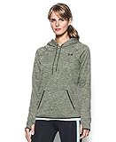 Under Armour Women's Storm Armour Fleece Icon Twist Hoodie, Downtown Green/Black, Large