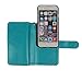 xhorizon ZA5 Premium Leather Folio Case Cover Wallet Function, Magnetic Detachable, Multiple Card Slots for iPhone 6 6s - Blue
