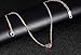 Stainless Steel Heart Anklets Bracelet Foot Chain Jewelry,Rose Gold Plated,Nickel Free 8.7