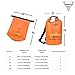 Forbidden Road Waterproof Dry Bag 2L / 5L / 10L / 15L / 20L Roll Top Sack Bag for Kayaking Boating Camping Long Adjustable Shoulder Straps Included (8 Colors)