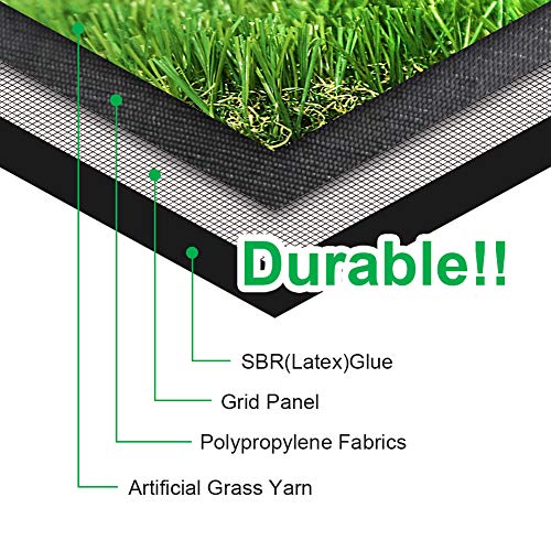 SunVilla Realistic Indoor/Outdoor Artificial Grass/Turf (1 FT X 13 FT