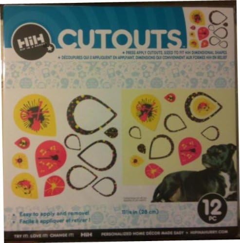 Hip In A Hurry Cutouts - Rock & Roll Guitar