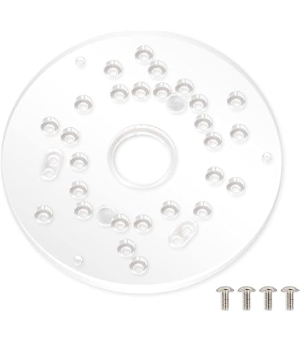 Subbase Transparente Para Enrutador 100 690 691 693 5-3/4" Diapositiva