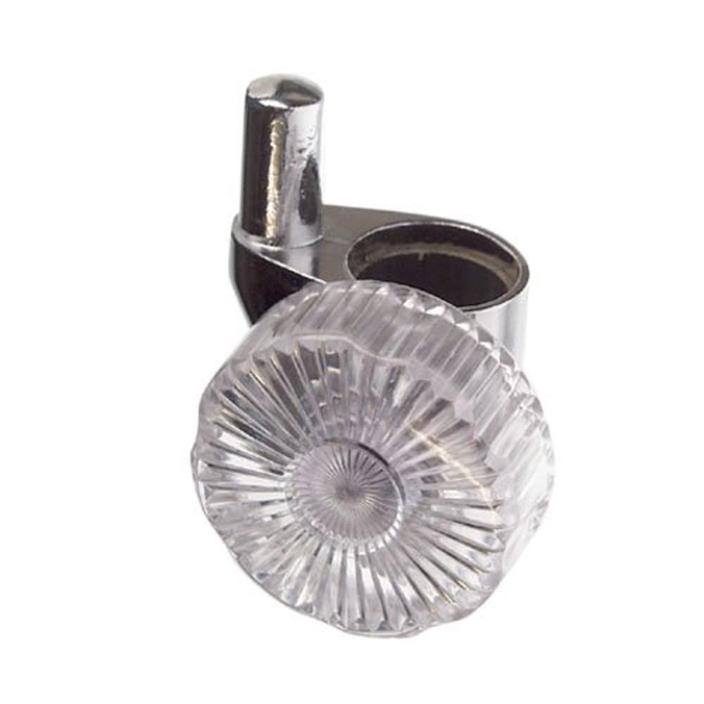 CORNAT TECB3386 Slide with Rotary Button 18mm Chrome
