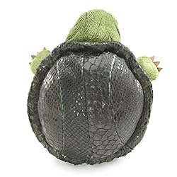 Folkmanis Little Turtle Hand Puppet, Green