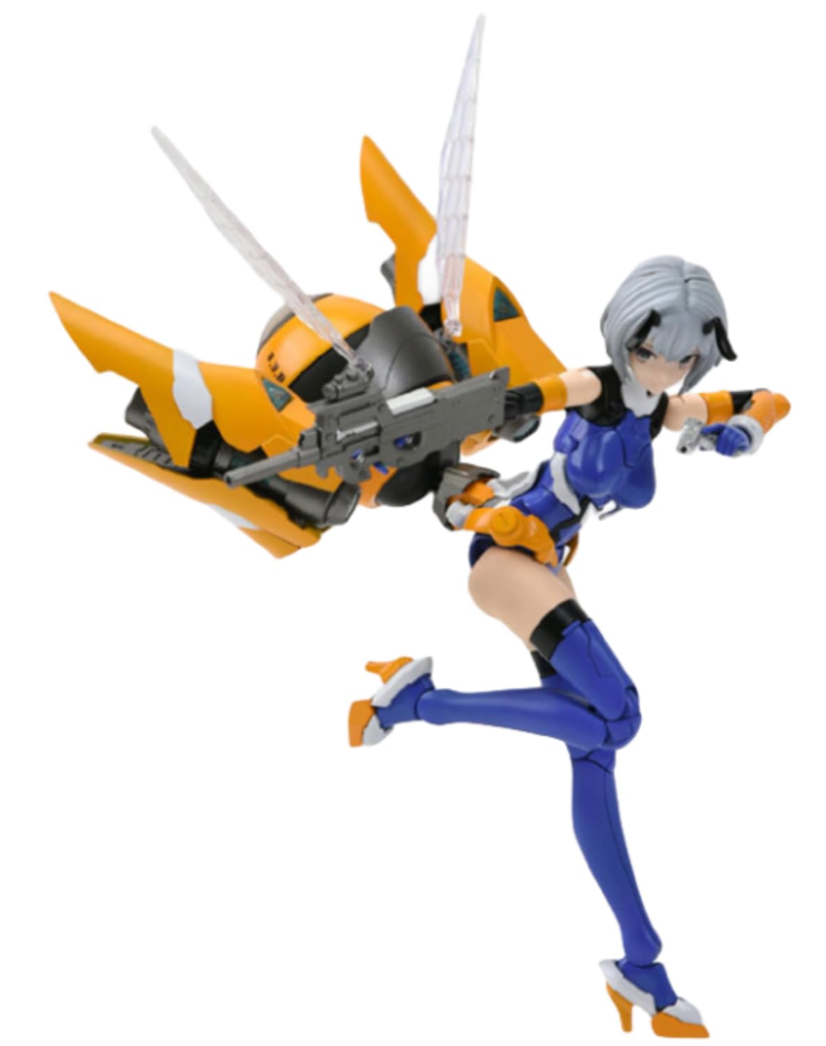 HiPlay Nuke Matrix Plastic Model Kits: Assault Angels: Chu Feng BEE, Liu Li, Mecha Musume, Anime Style 1:12 Scale Collectible Female Action Figures (Chu Feng BEE)