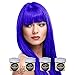 4 x La Riche Directions Semi-Permanent Hair Colour Dye Box Of Four-Neon Blue