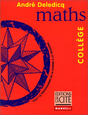 Mathématiques, collège