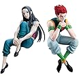 YLEAFUN Illumi Zaoldyck Hisoka Figure Anime Statue PVC Model 15cm Action Figure Collectible Decoration Ornaments