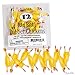 Archie McPhee Itty Bitty Rubber Chickens (Pack of 12)
