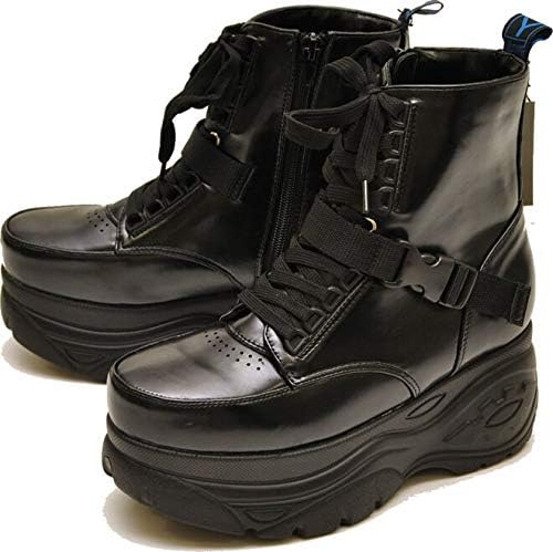 Amazon Yosuke U S A ヨースケ 厚底 スニーカー ハイカット カジュアルシューズ 厚底靴 厚底ソール ブーツ ブーティ