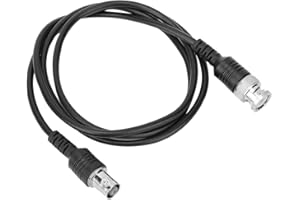 BNC Extension Cable Q9 Male to Female Connector Cable Oscilloscope Probe BNC Extension Cable 1m/3.2ft 50Ω Copper (BNC Extensi