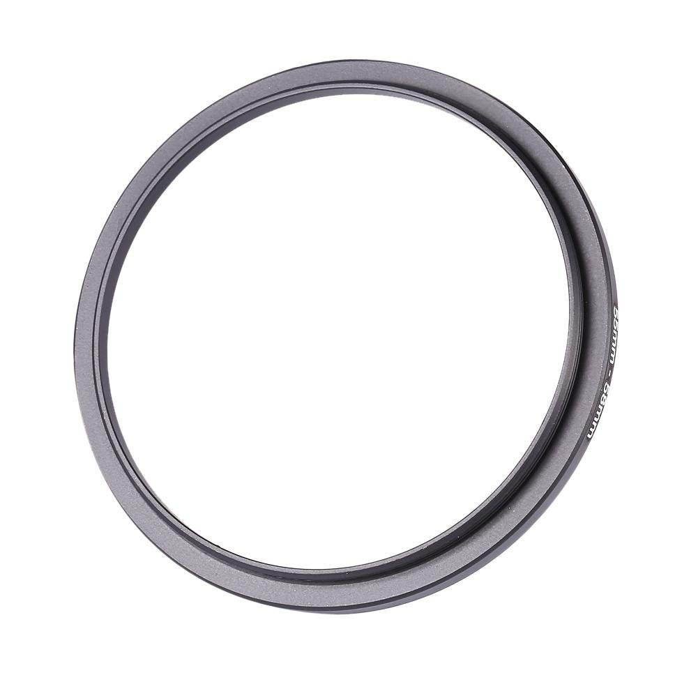 Lens Adapter Ring New 55mm-58mm 55mm To 58mm Step Up Rings Black Anodized Aluminium Metal Lens Filter Ring Adapter 55-58 for Filters Adapters Lens Lens Hoods Lens Caps
