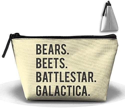 Bears Beets Battlestar Galactica Trapezoid Receive Bag Trapezoid Multifunction Portable Home Office Travel Camping Sport Gym Outdoor