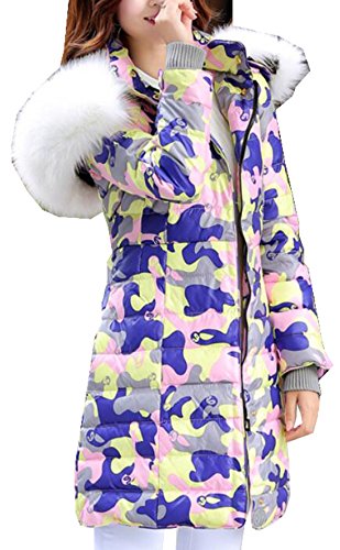 Generic Womens Winter Fashion Large Thick Down Jacket As picture XL [Apparel]