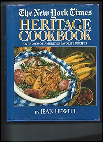 The New York Times Heritage Cookbook 1992 Jean Hewitt Amazon Com Books