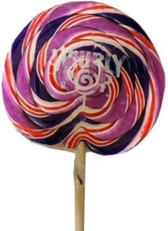 Whirly Pop LARGE 10 oz Swirl Lolipop New Colors 6" x 6" on 11" Stick