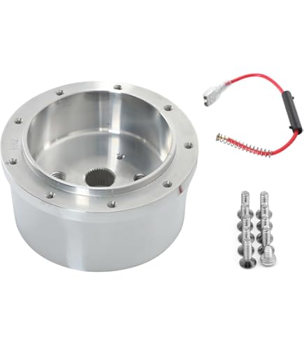 0.5" Steering Wheel Hub Adapter Conversion Spacer Adapter Boss 6 Hole To 3 Hole - View #6