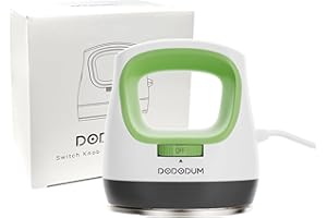 DODODUM Heat Press Small Heat Press Machine for T Shirts Shoes Hats Small HTV Iron-on Vinyl Projects Easy to Use Portable Iron Press for Heating Transfer Green