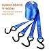 Ohuhu 8 Pack Blue Ratchet Strap