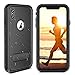 SYDIXON Xs Max Waterproof Case, Xs Max Cases Shockproof Built-in Screen Protector Full-Body Protective Waterproof Case for Xs Max (Black)