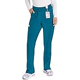 EDS Essentials Scrubs for Women, Yoga-Inspired Pull-On Pant with Four-Way Stretch and Moisture Wicking DK005