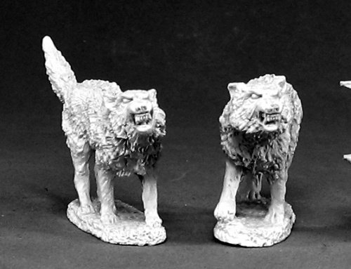 Dire Wolves Dark Heaven Legends Minature Figures by Reaper
