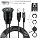 VIMVIP 6.5ft USB 3.0 & 3.5mm AUX Car Flush Mount Waterproof Cable for Car/Boat/Motorcycle
