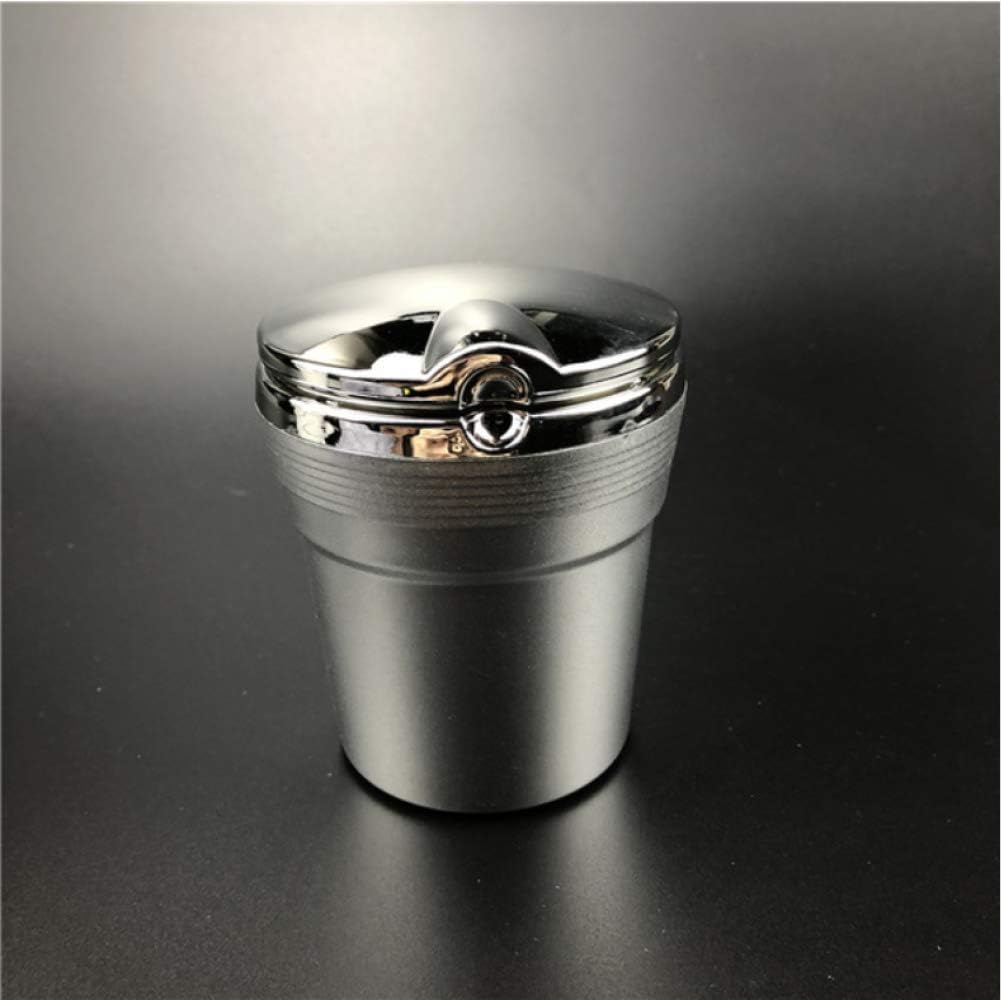 Car Ashtray with LED Blue Light for Land Rover Range Rover Velar Evoque Freelander Discovery Vision Defender Car Ashtray