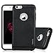 6s Plus Case, iPhone 6 Plus&6s Plus Case - TURATA [Heavy Duty] Dual Layer Hard Plastic TPU Protective Case Bumper with Dust Plug Dehone 6 Plus&6s Plus (5.5 inch) - Blacksign for iP